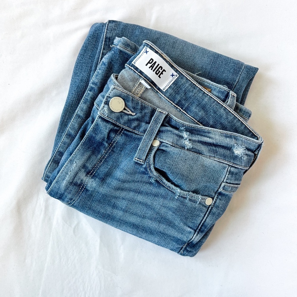 The PAIGE Straight Crop jeans - Picture 2 of 5